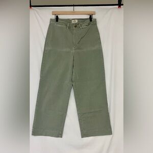 Marine Layer brand Women’s size 12 Khaki/Green Wide Leg Pants